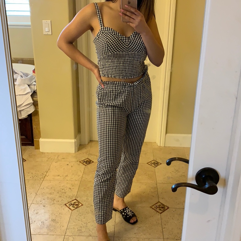 Kendall and Kyle Gingham Set! (Pacsun) Co ord
